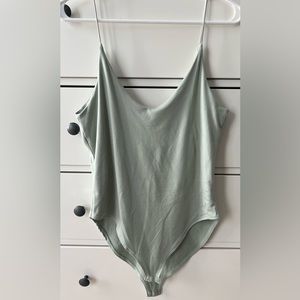 Gaze green bodysuit, size large